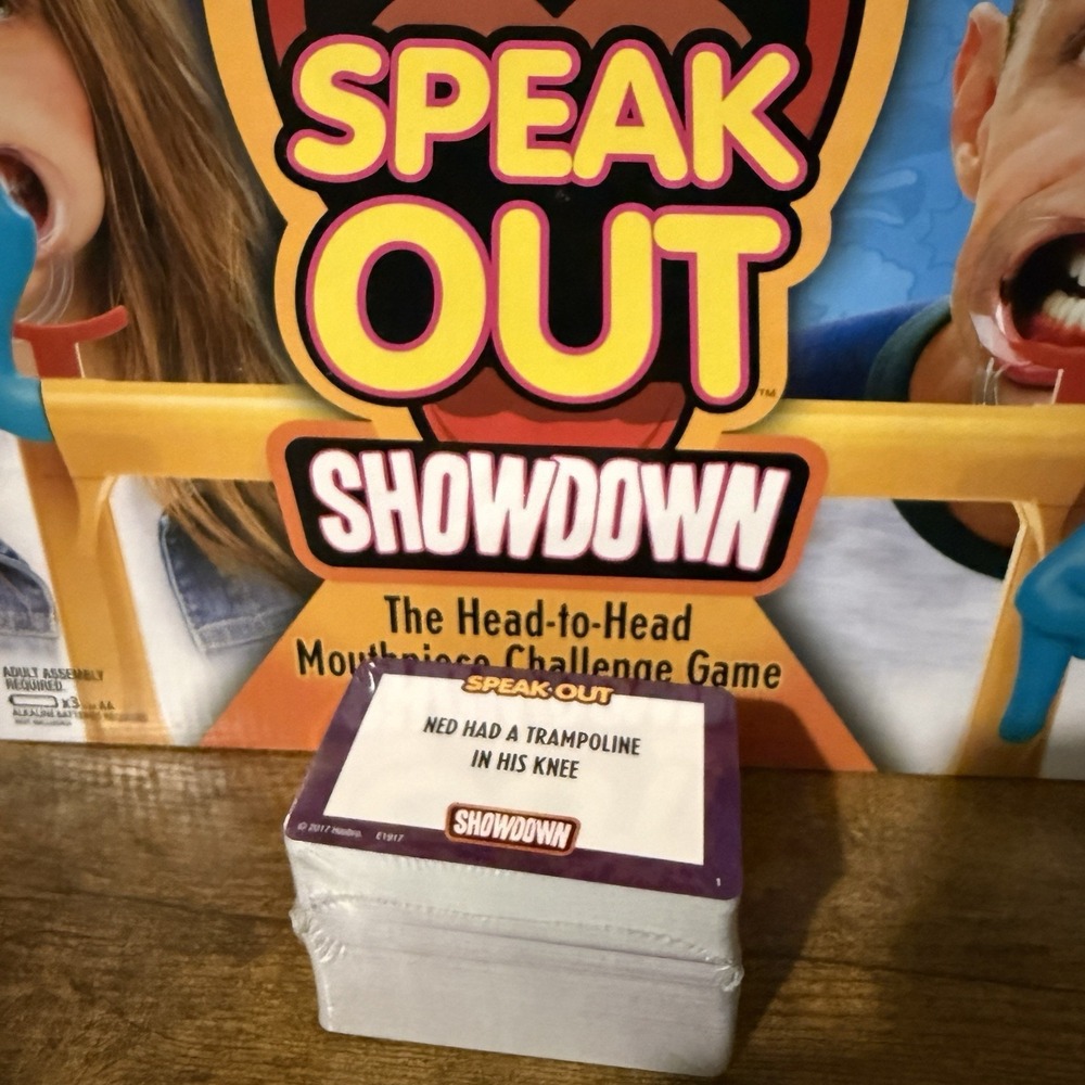 Speak Out Showdown 200‎ Clue Cards  Replacement Parts Pieces 2016 Board Game NEW